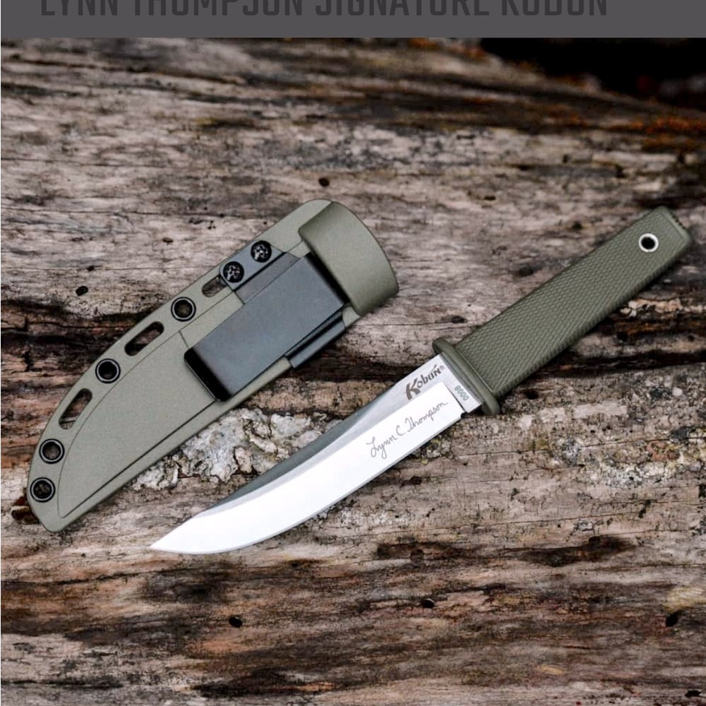 Lynn Thompson Signature Cold Steel Kobun fixed blade knife limited edition 3000